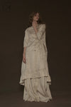 Mutedance 24 Autumn and Winter Long Sleeve Round Neck Lace Dress MD-MD24FW89-hoary MD24FW89 MD24FW90